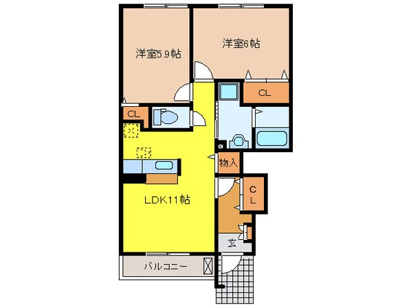 グラン　メゾンの物件間取画像